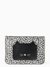 kate spade meow cat large zip pouch Phone Clutch Wallet ~NWT~ - £62.66 GBP