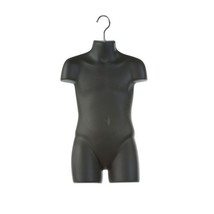 Only Hangers Child Plastic Mannequin Torso Body Form- Black - $414.42 MXN