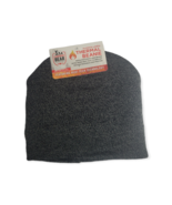 Fleece Lined Thermal Beanie - BLACK - One Size Fits All - £3.13 GBP