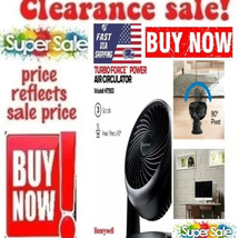 ??HONEYWELL Quiet FAN Force Power TURBO FAN Air Circulator FAN??BUY NOW?? - £31.10 GBP