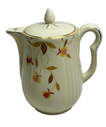 Vintage Hall Superior Coffee Tea Pot Pitcher Autumn Leaf Jewel Tea Dunbar - £19.18 GBP