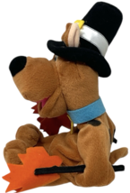 Vtg 12” Scooby Doo Thanksgiving Pilgram Bean Bag 1999 Warner Bros. Studio Store image 5