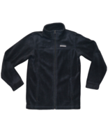 COLUMBIA Full Zip Long Sleeve Dark Grey Fleece Jacket Size L - £8.76 GBP