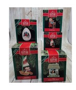 Five Vintage Keepsake Hallmark Christmas Ornaments Lot - $34.49 CAD