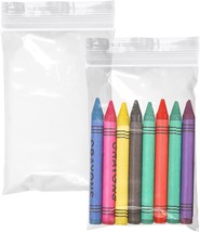 1000 Pack Clear Poly Zipper Bags 4&quot; x 6&quot; Resealable Plastic Bags 2 mil - £79.49 GBP