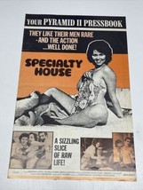 Specialty House Original Movie Press Kit Poster 1970’s JD Hollywood B X ... - $123.75