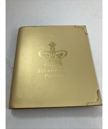 Gold Leather Note Pad From Buckingham Palace 3.5”X4” - €21,19 EUR