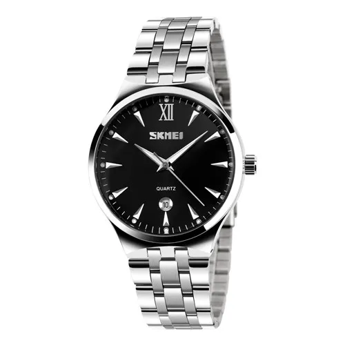  Watch Men     Full Steel Casual Business Wrist watch Clock Male Waterproof  Mas - £49.28 GBP