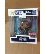 Funko Pop! Marvel Studios Black Panther 6&quot; T&#39;Challa on Throne #1113 ☝Box... - $12.19
