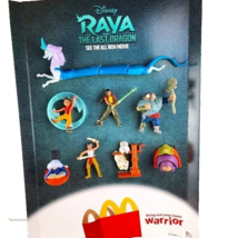Disney Ray and The Last Dragon Set of Eight McDonalds Store Display Toys Poster - £20.25 GBP