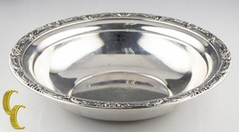 Reed &amp; Barton Grand Argent Sterling Bol W/Floral Bordure X745 Minor Rayures - $272.26