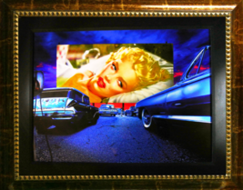 Adam Scott Rote-&quot;Drive in Daze (Marilyn Monroe)&quot;-Framed Ltd Ed Giclee/Aluminum - £836.64 GBP