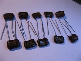 Silver Mica Capacitor 5600pF 5% 300V General Instrument Dipped - NOS Qty 10 - £9.74 GBP