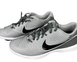 Nike Mens Alpha Huarache Baseball Cleats  Metal Smoke Grey White CT0829-... - $46.74