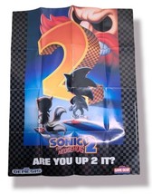 Sonic The Hedgehog 2 SEGA Genesis Insert Poster Only - Batman Returns  - $417.91 MXN