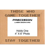Those Who Game Together Engraved Picture Frame - Gaming Nerdy Geeky Coup... - £18.80 GBP+