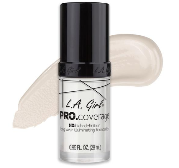 L.A. Girl Pro Coverage Liquid Foundation, 641 White - $9.99