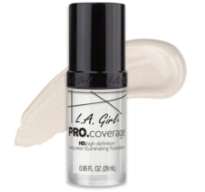 L.A. Girl Pro Coverage Liquid Foundation, 641 White - £7.85 GBP