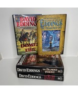 Lot of 4 by David Eddings Hardcover Book Leigh 2004 &amp; Vintage 1990&#39;s - $474.07 MXN