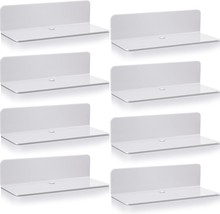 Self-Adhesive Wall Shelves For The Bedroom, Gaming Room, Living Room,, 8 Pcs.). - £30.44 GBP