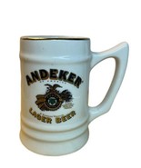 Andeker Lager Beer Mug Stein Tankard 5” Pabst Brewing Company Ceramic Vi... - £14.79 GBP