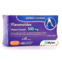 500mg 60 Tablets Micronized Purified Flavonoid Fraction  - £20.36 GBP