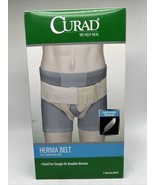 Curad Hernia Belt Compression Pads Medium Comfort Breathability Support - $29.99