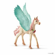 70575 Decorated unicorn Pegasus horse foal Bayala  World of Elves Schleich - £7.47 GBP