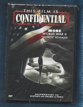 Factory Sealed  DVD-This Film is Confidential-More WW II Secrets Revealed - £7.50 GBP