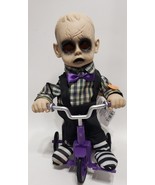 Spooky Village Animated Bicycle Creepy Doll Halloween Prop - $42.56