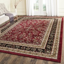 SAFAVIEH Lyndhurst Collection Area Rug - 8&#39; x 11&#39;, Red &amp; Black, Traditional Orie - £252.58 GBP