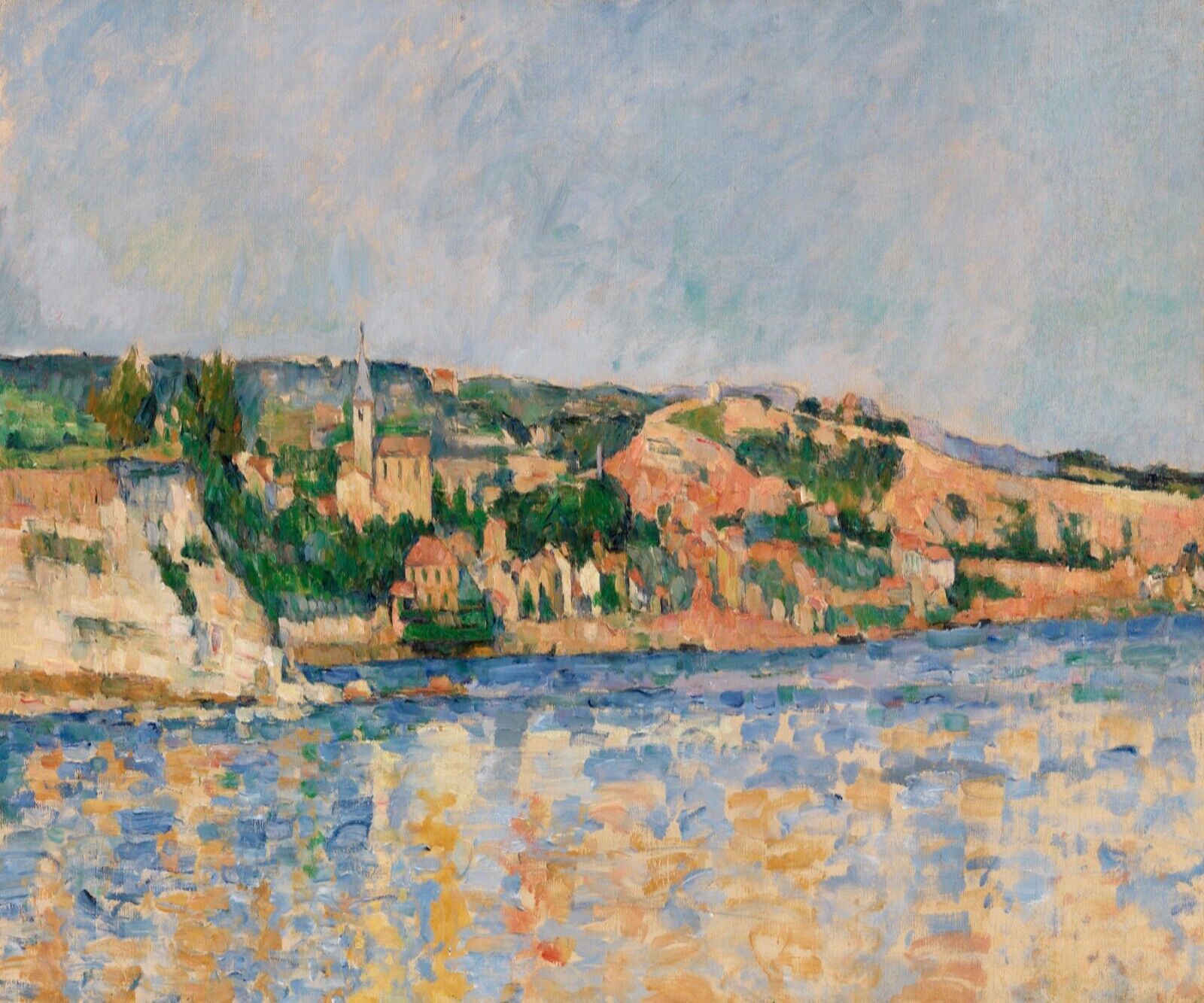 12551.Room Wall Poster.Interior art design.Paul Cezanne painting.Marseille Bay - £12.90 GBP - £43.03 GBP