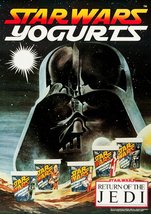 Star Wars &quot;ROTJ&quot; 16 X 23 1983 Bridge Farm Dairies Yogurt Reproduction Po... - £31.34 GBP