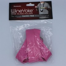 WineYoke - Wine Lanyard - Wine Glass Holder - Pink - £3.92 GBP