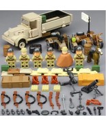 Japanese Army Military Weapon Morta Heavy Armored Vehicle Battle Tank Blocks - H - $40.89