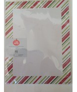 Gartner Computer Print Paper 25 Sheets Christmas Peppermint Border 8.5x11 - £6.72 GBP
