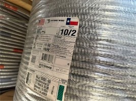 Steel MC-Cable 10/2 Strand Copper-Black, White Conductors (350&#39;) - $9,945.22 MXN