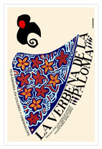 Spanish movie Poster for film VERBENA de la Paloma.Spain.Conchita Velasco art - £12.69 GBP