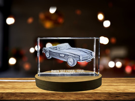 LED Base included | BMW 507 Iconic Roadster Collectible Crystal Sculpture - £31.96 GBP - £319.73 GBP