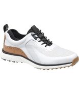 Johnston &amp; Murphy Golf XC4 H1-Luxe Hybrid White Waterproof Full Grain 11... - €117,88 EUR
