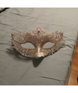 White Venetian Masquerade Mask for Women - Mardi Gras &amp; Costumes - ABS, ... - $39.86 CAD