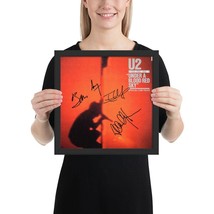 U2 Framed Under A Blood Red Sky Reprint Signed Album Framed Reprint - £62.47 GBP