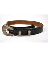 Alfonso&#39;s Hollywood Holster &amp; Gun Shop Black .925 Sterling Silver Buckle 27 - $1,357.37 CAD