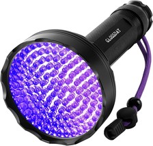 Blacklight Flashlight 128 LED UV Flashlights Upgraded Bright Ultraviolet Flashli - £42.72 GBP