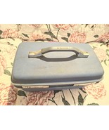 Vtg 1960s SAMSONITE Blue MONTBELLO II Hard Side TRAIN CASE 15” Inch Made... - $42.10 CAD