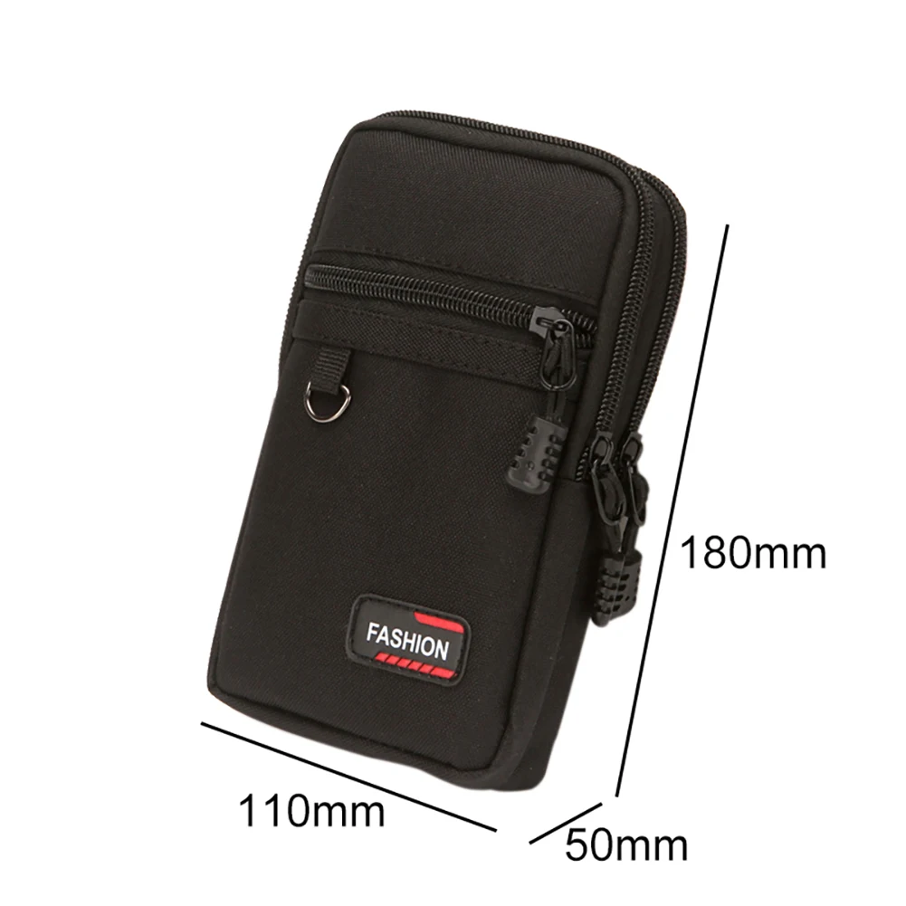 7 Inch EDC Molle Bag Purse   Waist Bag Coin Wallet Men Phone Pouch Outdoor Campi - £83.39 GBP