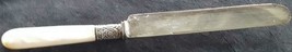 Breakfast Knife - Mother of Pearl - Sterling Bolster - 1834 J. Russell &amp; Co. - £12.40 GBP