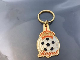 Vintage Promo Keyring Defi Beauport 2001 Keychain Soccer Royal Ancien Porte-Clés - £6.56 GBP