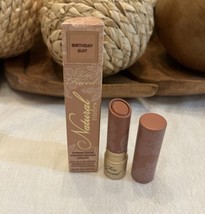 TOO FACED Natural Nudes Lipstick  -BITHDAY SUIT-RARE! - £27.68 GBP