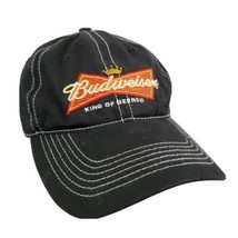 Budweiser King of Beers 2006 Strapback Hat Cap Black Cotton Embroidered Brewery - $10.99
